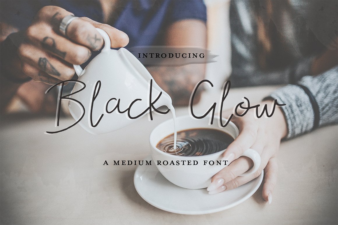 Black Glow Font: Elevate Your Brand Identity