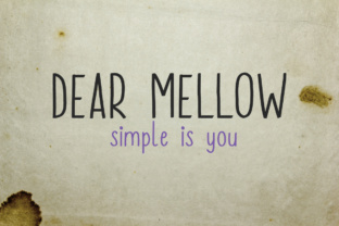 Dear Mellow Font Review for Editorial Design