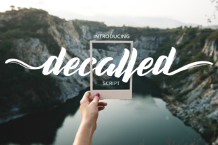 Decalled Script: The Elegant Typeface for Makers