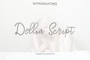 Dellia: A Fine Script Font for Web Design