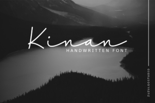 Kinan: A Fresh Monoline Script Typeface for Modern Editors