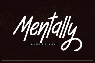 Mentally Font: A Stylish Monoline for Editorial Design