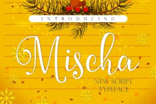 Mischa: A Modern Calligraphy Font for Crafters