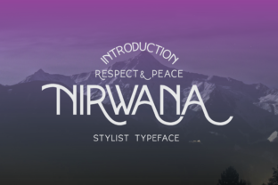 Nirwana Font: Modern Sans Serif for Bold Branding