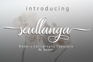 Seullanga Typeface for Handmade Branding