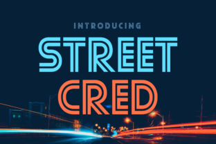 Street Cred Font for Modern Brand Identity