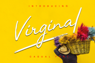 Virginal Font: Elevate Your Brand with Handwritten Style