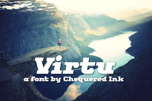 Virtu Font: A Playful Serif for Makers